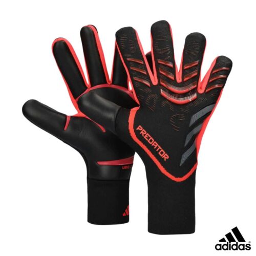 ADIDAS - GUANTES PREDATOR URG2.0 NEGRO ROJO Adidas Guantes de Arquero Predator Pro Negro Rojo
